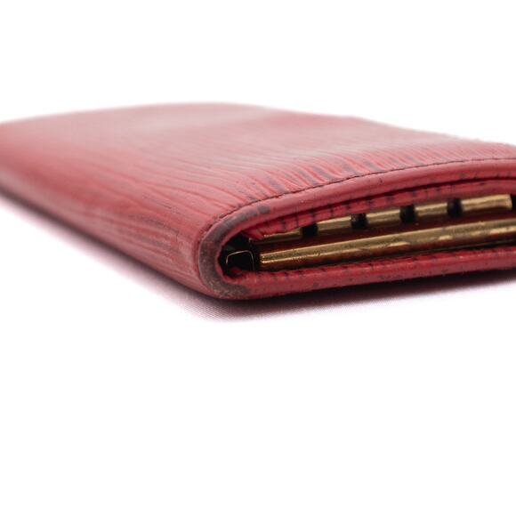 Authentic Louis Vuitton Red Epi Leather Multicles 4 Key Holder 1994 Spain - Picture 11 of 16